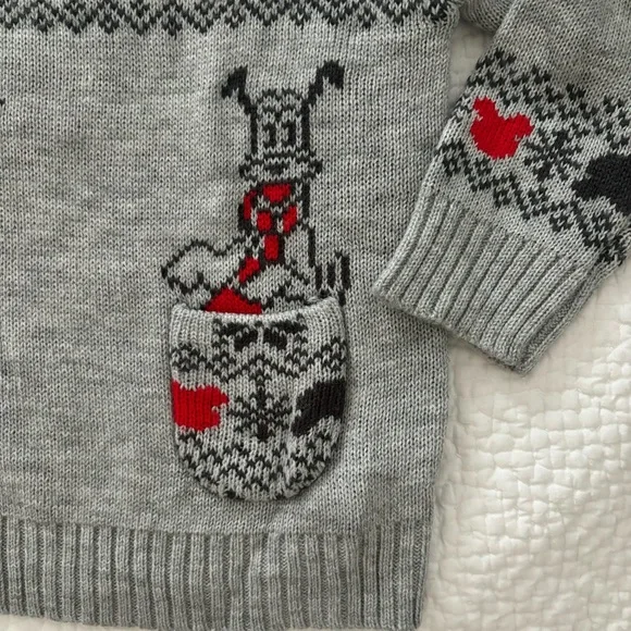 Disney Christmas Sweater 5T - Picture 5 of 6